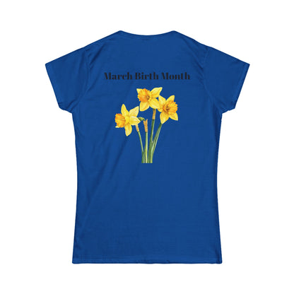 Women's Graphic Birth Month Tee