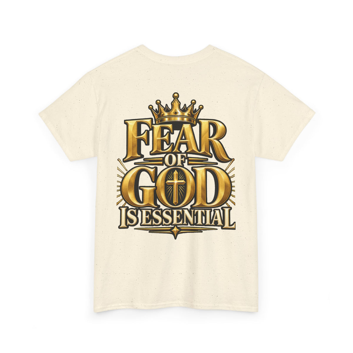 Fear of God crown logo Tee | Religious Christian faith shirt