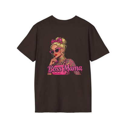 Boss Mama graphic T-Shirt | Retro Pinup Mom design
