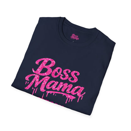 Boss Mama graphic T-Shirt | Retro Pinup Mom design