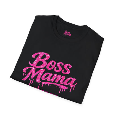 Boss Mama graphic T-Shirt | Retro Pinup Mom design