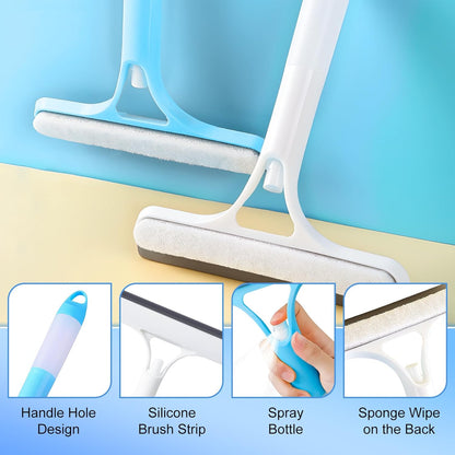 Streak-Free Window Cleaner – Spray, Wipe & Scrape in One