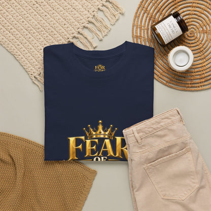 Fear of God crown logo Tee | Religious Christian faith shirt