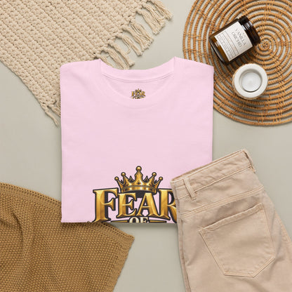 Fear of God crown logo Tee | Religious Christian faith shirt