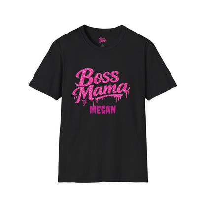 Boss Mama graphic T-Shirt | Retro Pinup Mom design