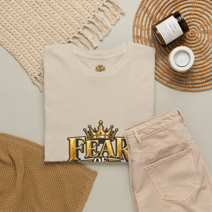 Fear of God crown logo Tee | Religious Christian faith shirt