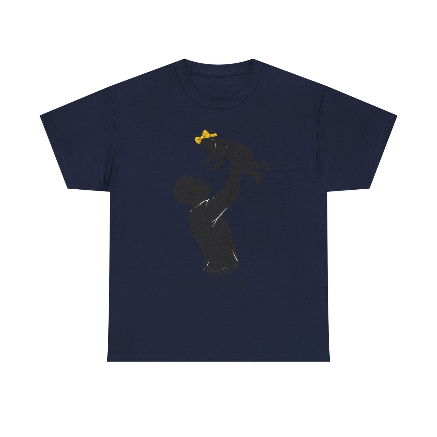 Dad Silhouette T‑Shirt – 'Girl Dad' Father & Daughter Tee