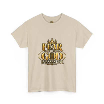 Fear of God crown logo Tee | Religious Christian faith shirt