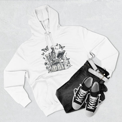 SkeletonHoodie - Perfect for Book Lovers, Readers, Unisex Sweatshirt, Relaxed Everyday Wear