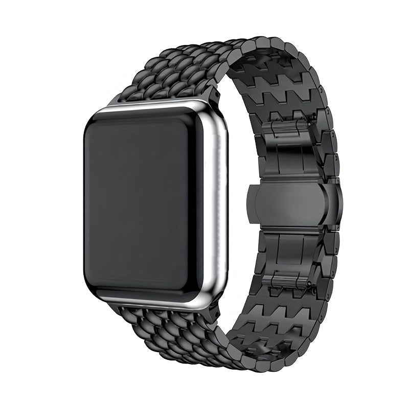 Suitable For Apple Watch Bands 38mm 40mm 41mm 42mm 44mm 45mm 49mm Series 9 8 7 6 5 4 3 2 1 SE SE2 Women And Men, Classic Stainless Steel Metal Watch Band, Suitable For IWatch Watch Band, Beautiful And Shiny Exterior