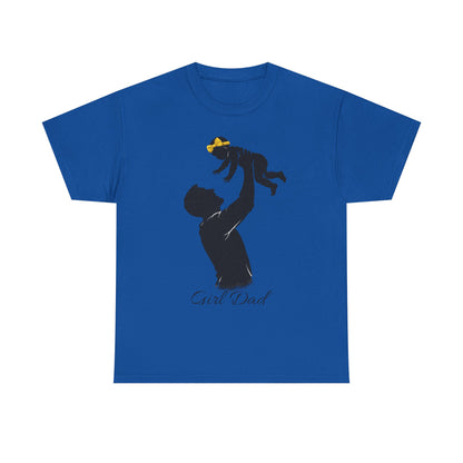 Dad Silhouette T‑Shirt – 'Girl Dad' Father & Daughter Tee