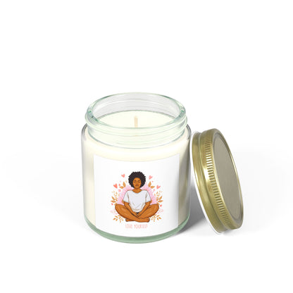Meditation Scented Candle, Relaxation Gift, Eco-Friendly Home Decor, Spiritual Aromatherapy, Mindfulness Candle