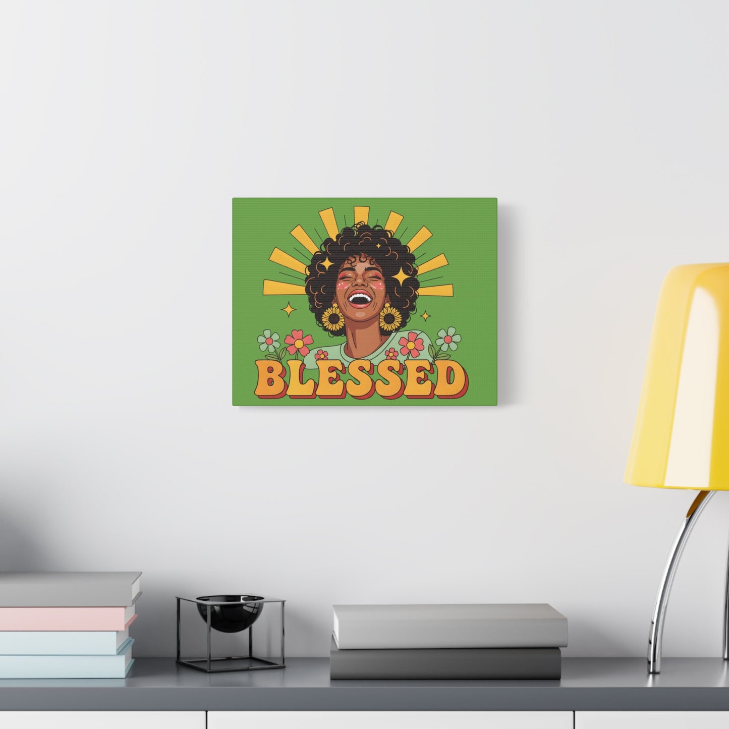 Canvas Art, Empowering Positive Affirmation Wall Decor, Motivational Quote Print, Inspirational Artwork, Modern Home Office Decor, Matte