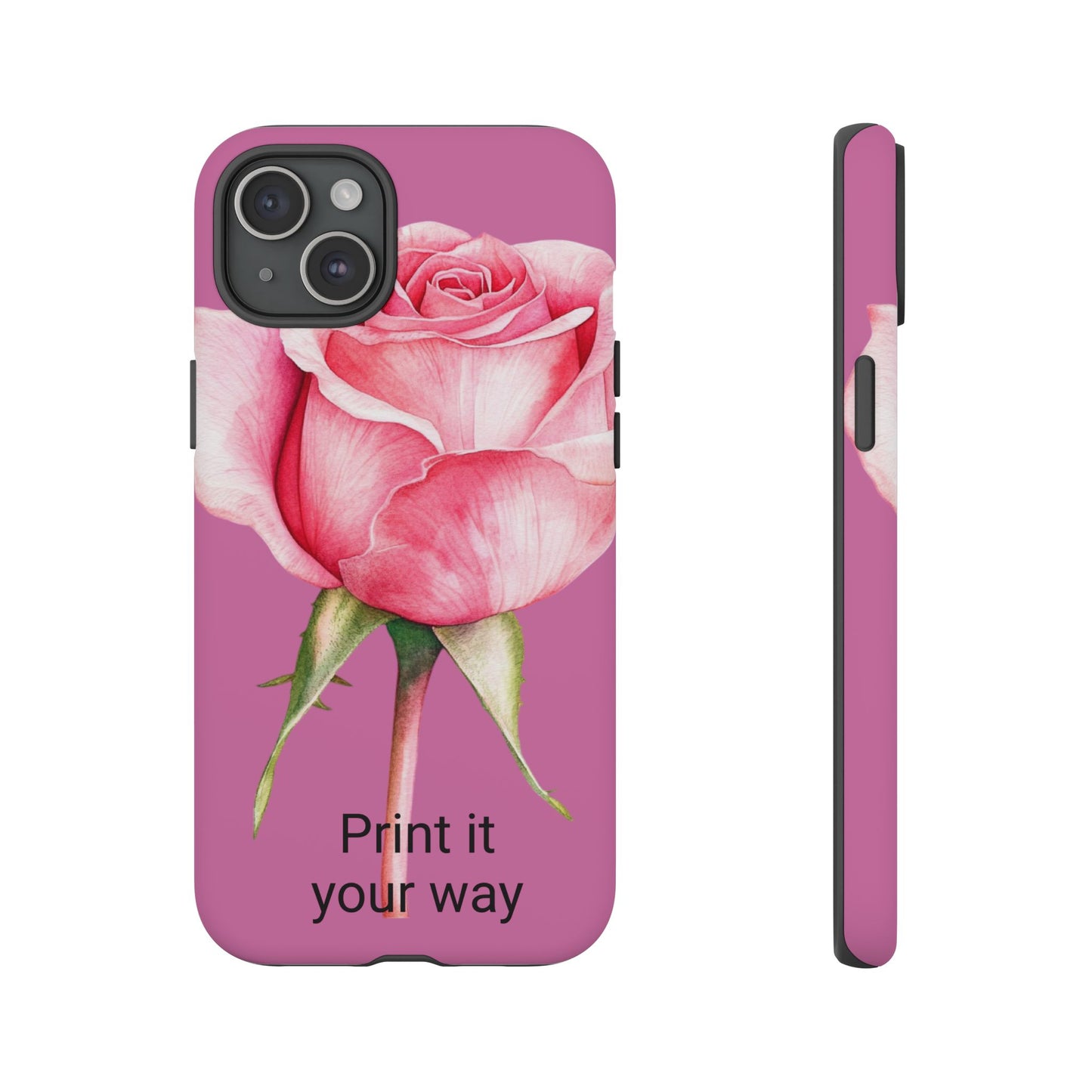 Custom cell phone case, Personalized Gift for Her, Inspirational, Elegant