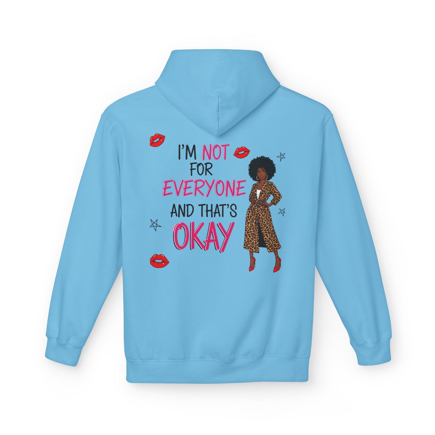 Empowering Quote Fleece Hoodie: Vintage Style, Unisex Graphic Sweatshirt, Casual Gift for Her, Inspirational Fashion, Everyday Comfort