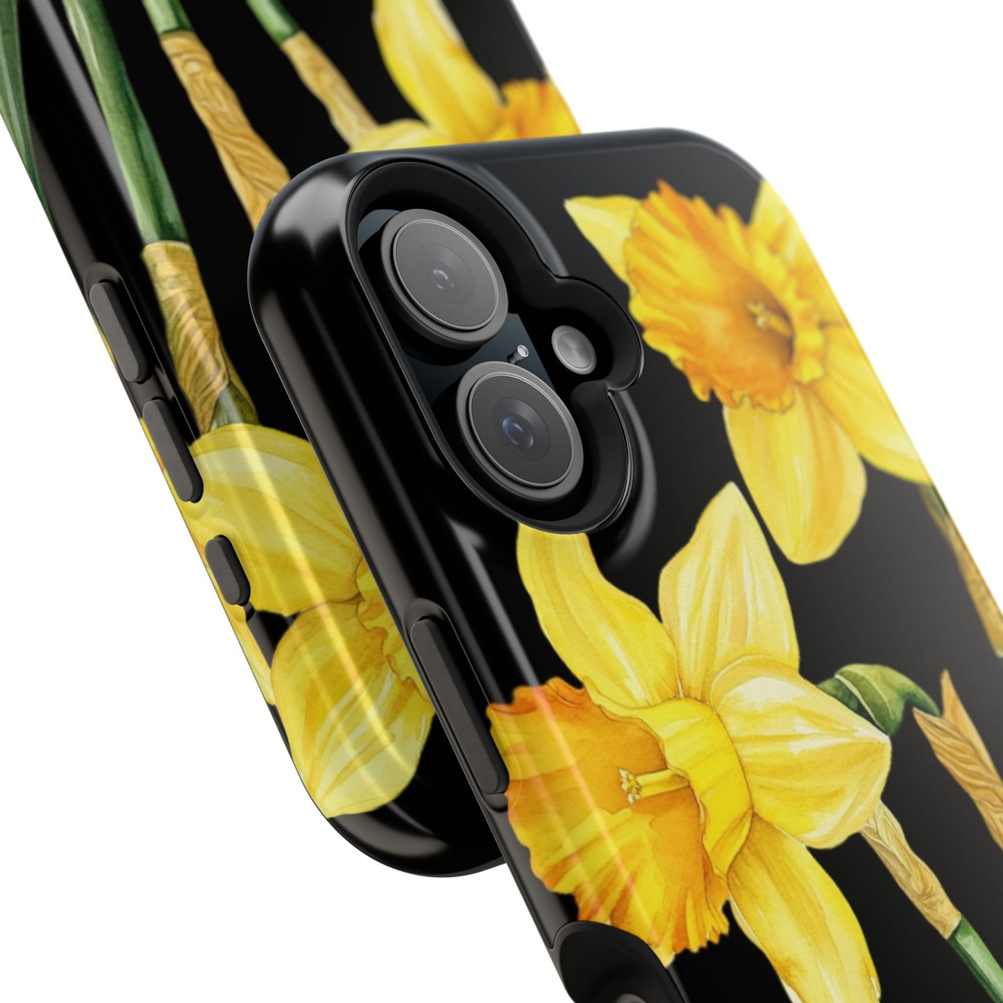 Cell Phone Cases, Daffodil March Birth Flower Impact Resistant Protective Cover, Phone Accessories, Floral Tech Gear, Birthday Gift