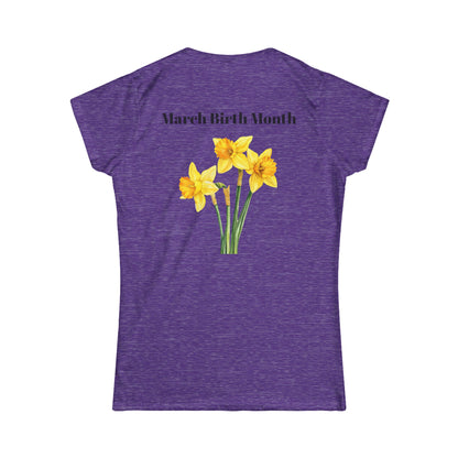 Women's Graphic Birth Month Tee