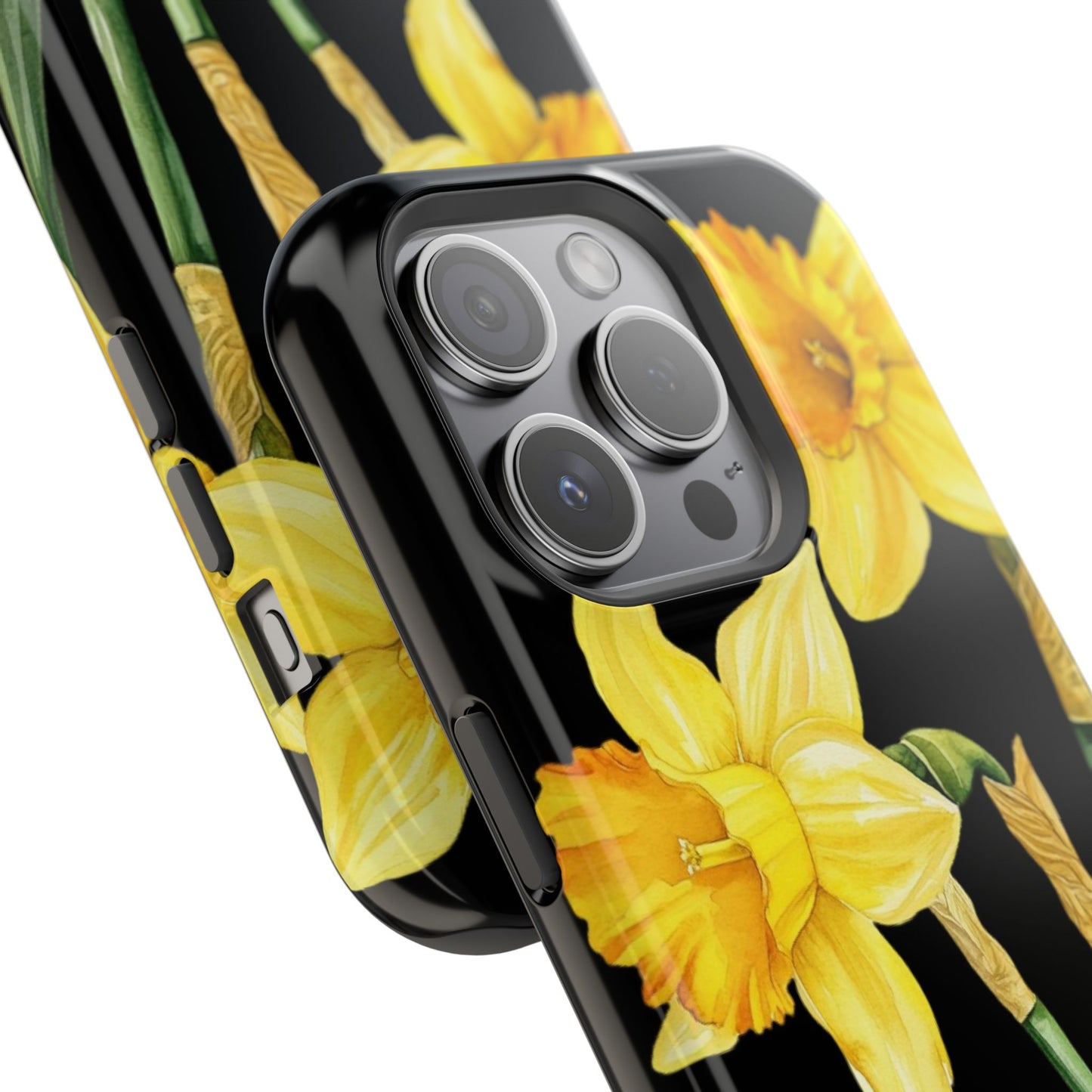 Cell Phone Cases, Daffodil March Birth Flower Impact Resistant Protective Cover, Phone Accessories, Floral Tech Gear, Birthday Gift