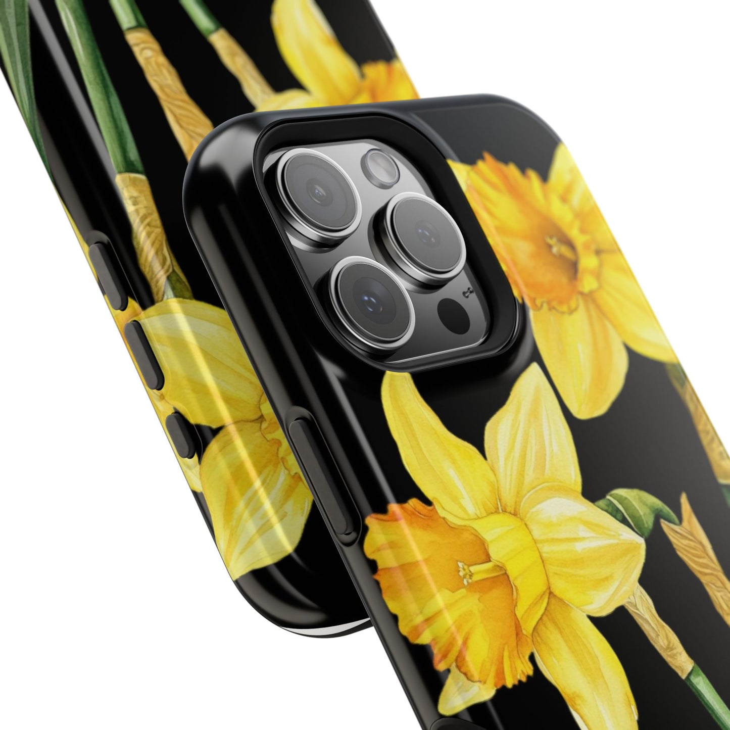 Cell Phone Cases, Daffodil March Birth Flower Impact Resistant Protective Cover, Phone Accessories, Floral Tech Gear, Birthday Gift