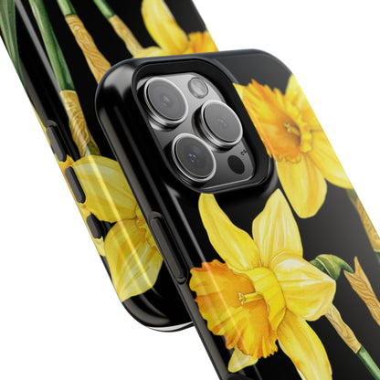 Cell Phone Cases, Daffodil March Birth Flower Impact Resistant Protective Cover, Phone Accessories, Floral Tech Gear, Birthday Gift