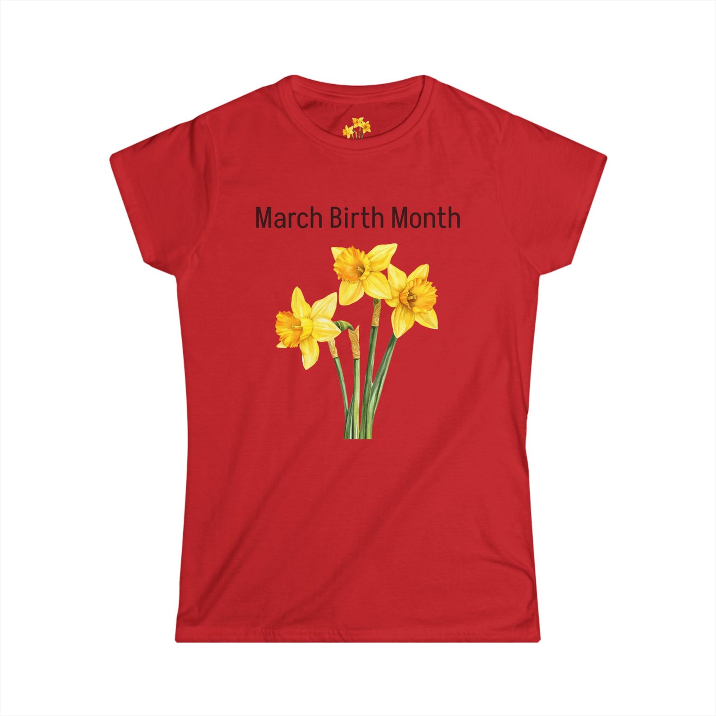 Women's Graphic Birth Month Tee