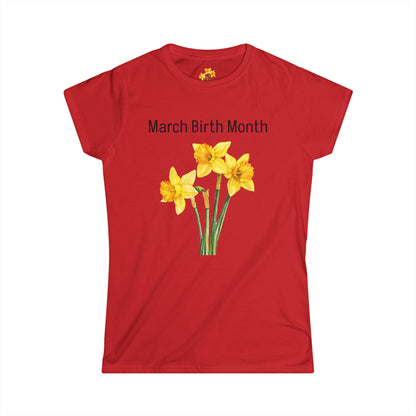 Women's Graphic Birth Month Tee