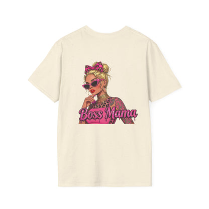 Boss Mama graphic T-Shirt | Retro Pinup Mom design