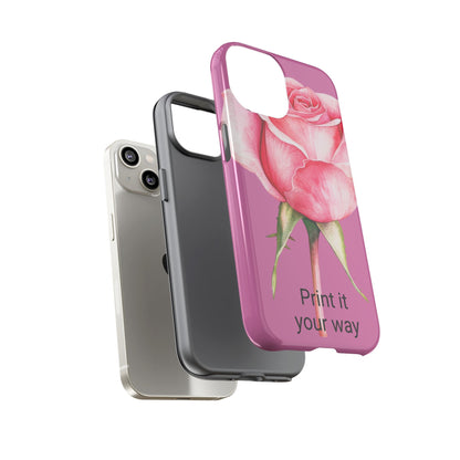 Custom cell phone case, Personalized Gift for Her, Inspirational, Elegant