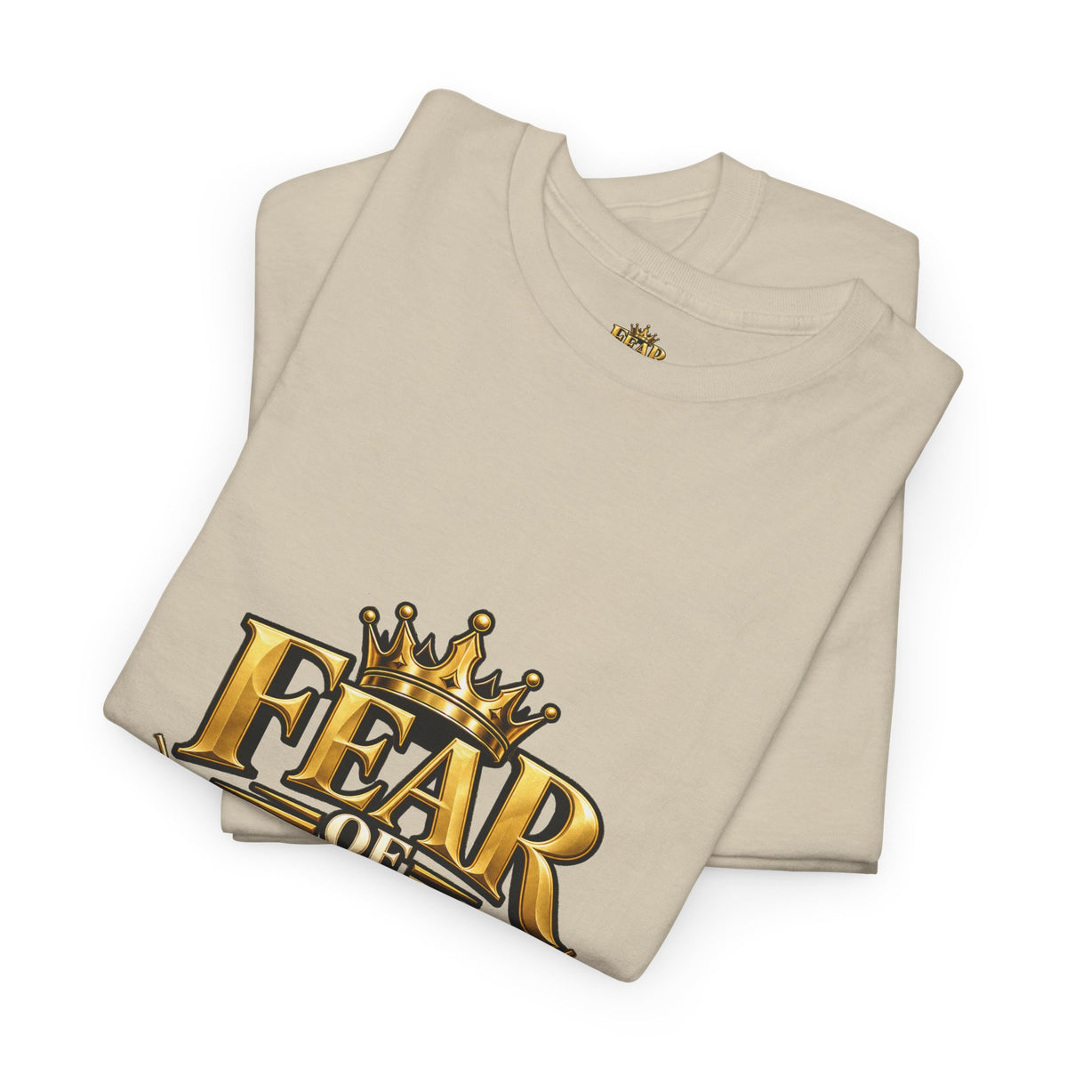 Fear of God crown logo Tee | Religious Christian faith shirt