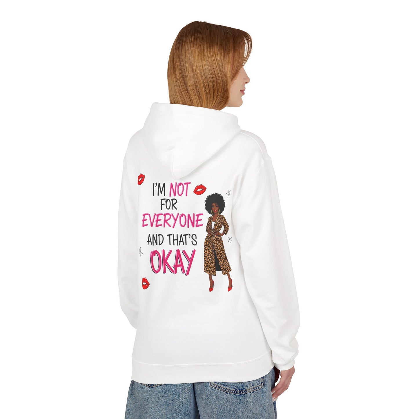 Empowering Quote Fleece Hoodie: Vintage Style, Unisex Graphic Sweatshirt, Casual Gift for Her, Inspirational Fashion, Everyday Comfort