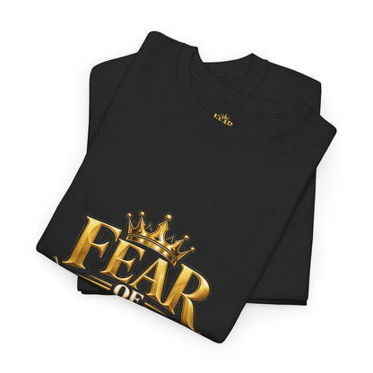 Fear of God crown logo Tee | Religious Christian faith shirt