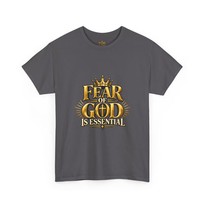 Fear of God crown logo Tee | Religious Christian faith shirt