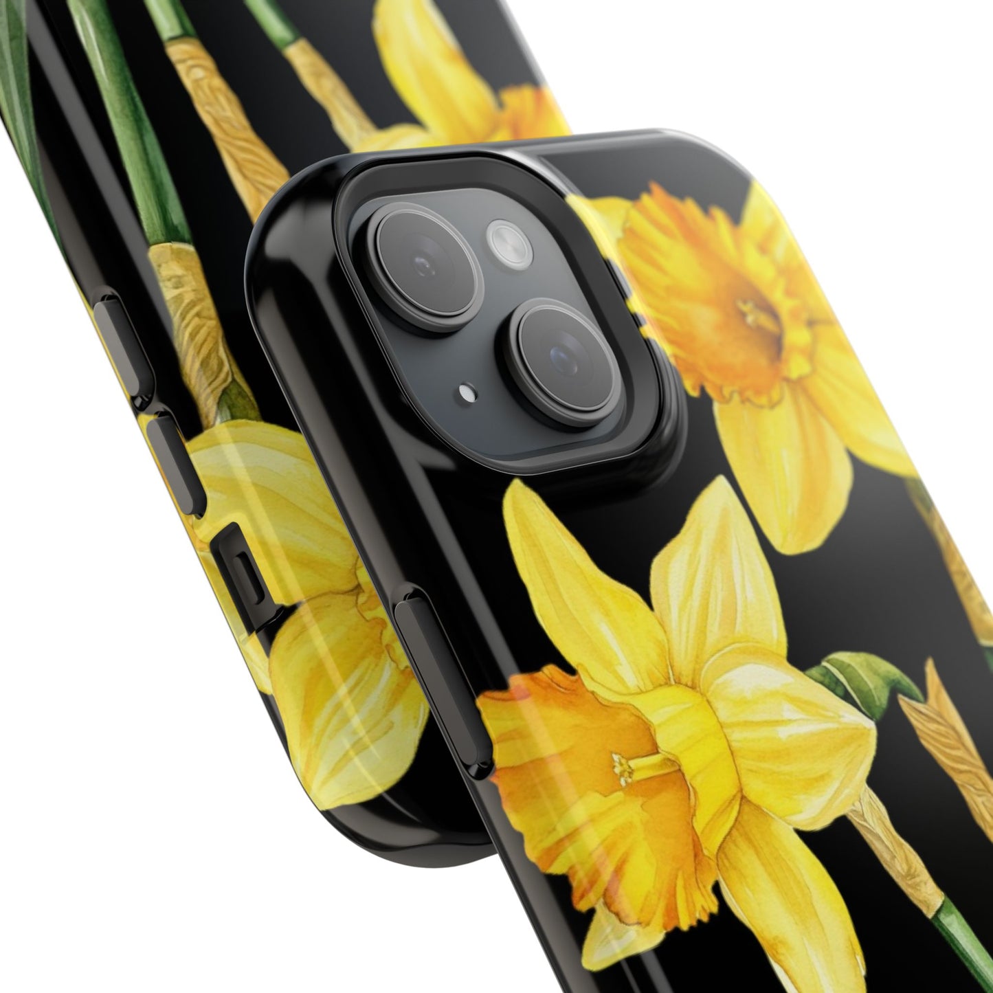 Cell Phone Cases, Daffodil March Birth Flower Impact Resistant Protective Cover, Phone Accessories, Floral Tech Gear, Birthday Gift