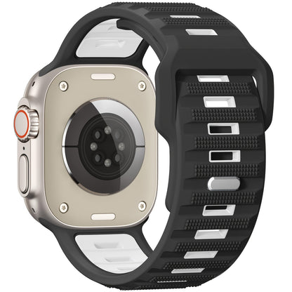 Sport Bands Compatible with Apple Watch Ultra 2/Ultra Band, Compatible with Apple Watch Bands for men 49mm 45mm 44mm 42mm, Silicone Loop Wide Strap for iWatch Series 9 8 7 6 5 4 SE 3 2 1