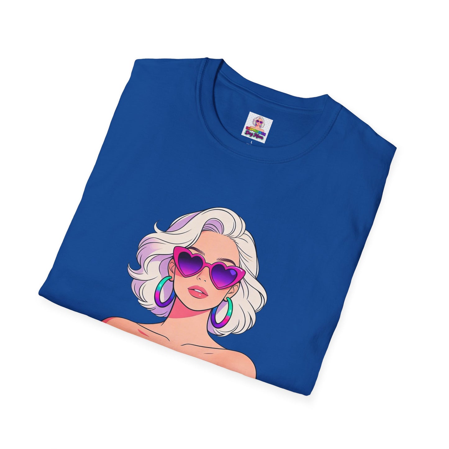 Unapologetic Dog Mom T-Shirt —  Pop Art Graphic Tee for Proud Dog Lovers