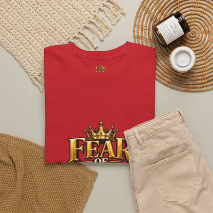 Fear of God crown logo Tee | Religious Christian faith shirt