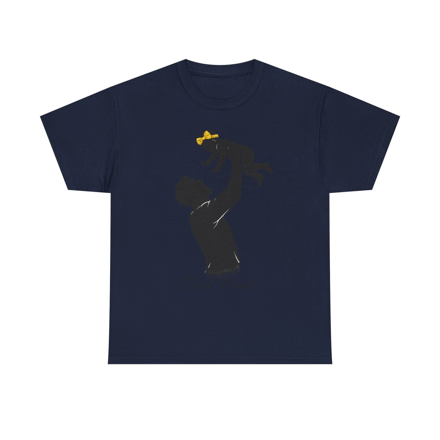 Dad Silhouette T‑Shirt – 'Girl Dad' Father & Daughter Tee