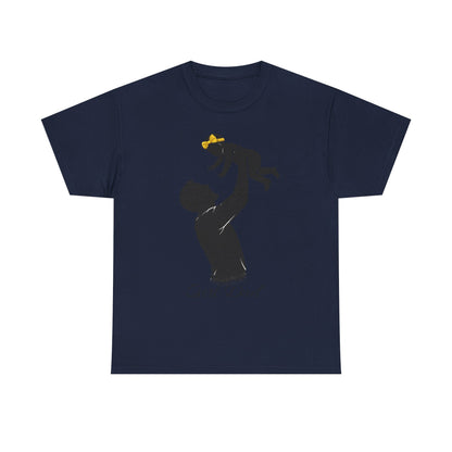 Dad Silhouette T‑Shirt – 'Girl Dad' Father & Daughter Tee