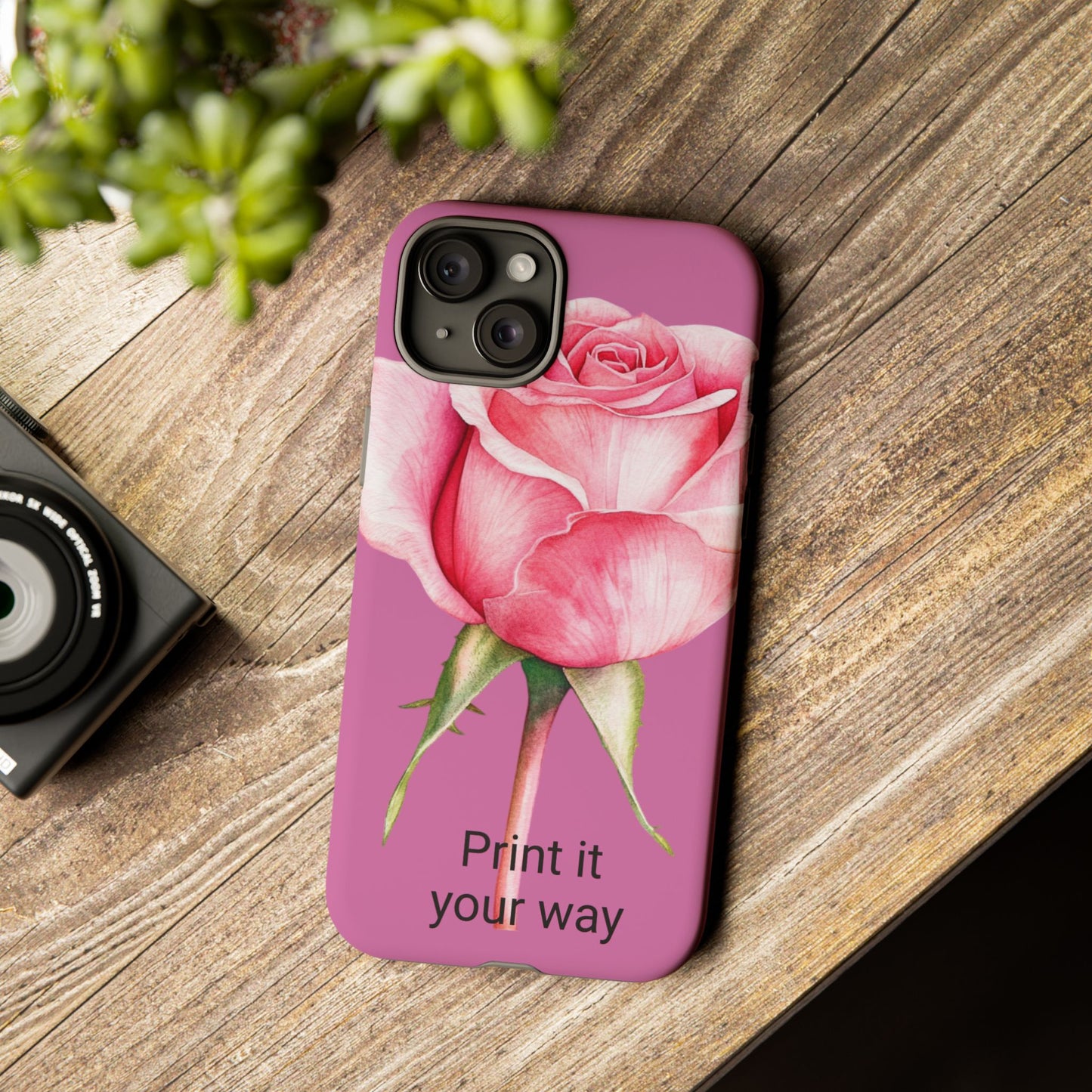 Custom cell phone case, Personalized Gift for Her, Inspirational, Elegant
