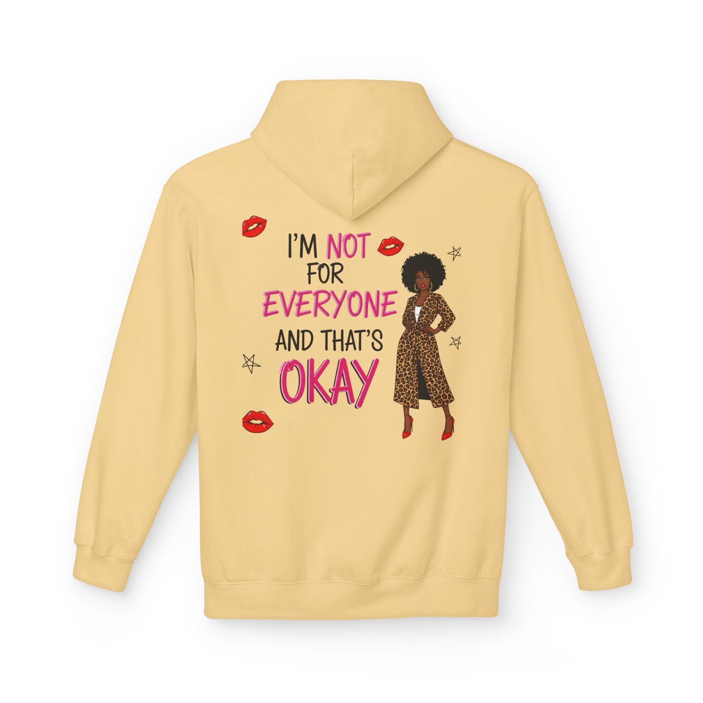 Empowering Quote Fleece Hoodie: Vintage Style, Unisex Graphic Sweatshirt, Casual Gift for Her, Inspirational Fashion, Everyday Comfort