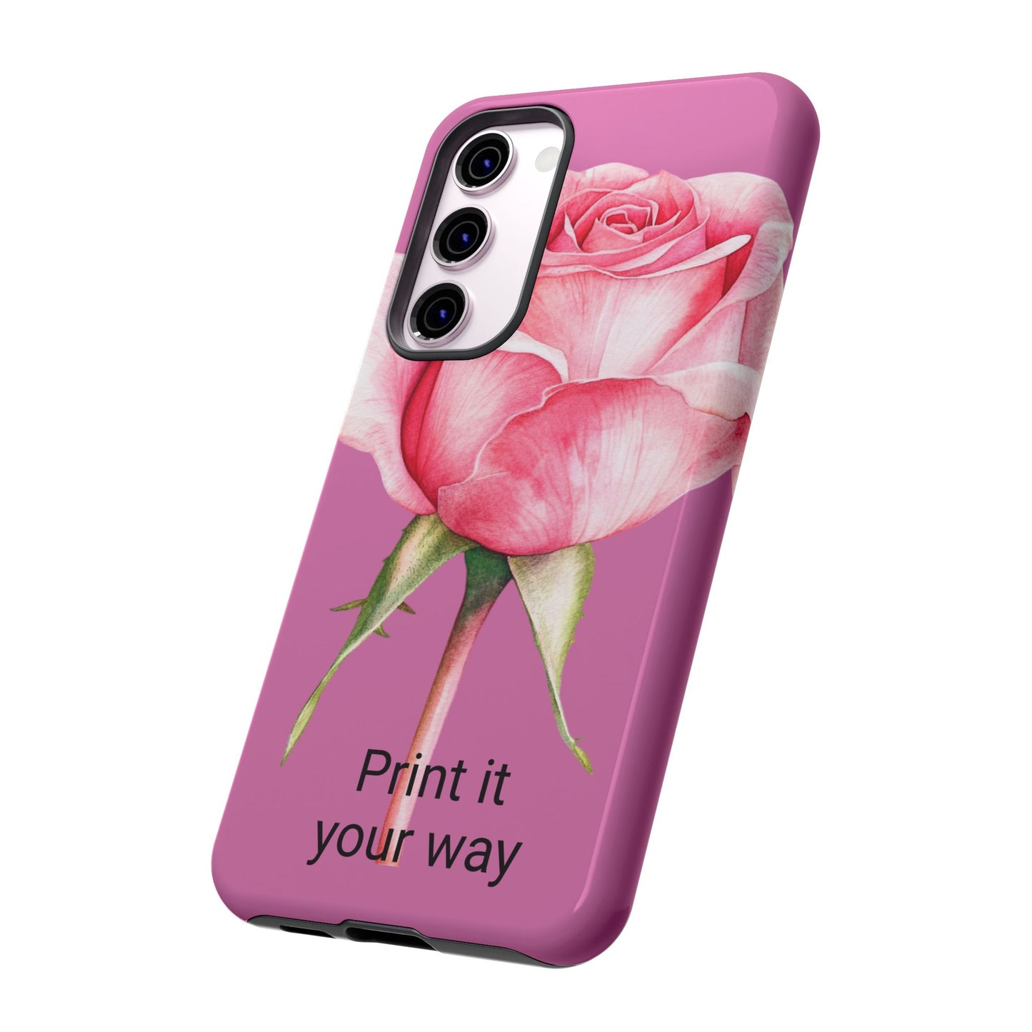 Custom cell phone case, Personalized Gift for Her, Inspirational, Elegant