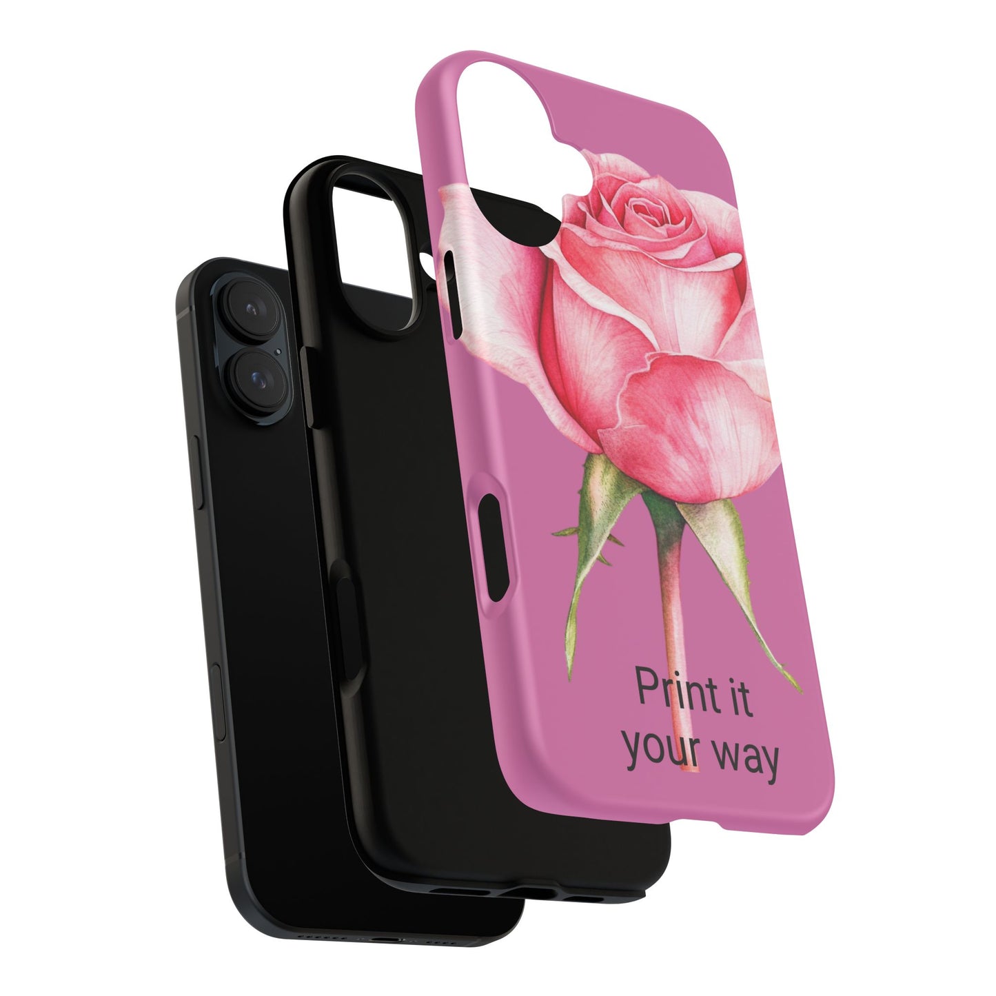 Custom cell phone case, Personalized Gift for Her, Inspirational, Elegant