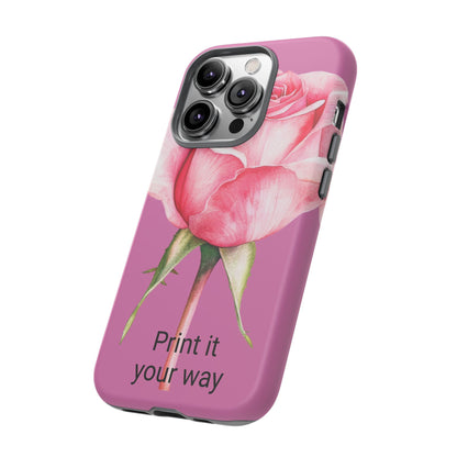 Custom cell phone case, Personalized Gift for Her, Inspirational, Elegant