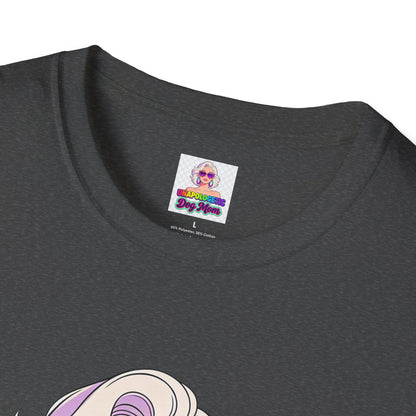 Unapologetic Dog Mom T-Shirt —  Pop Art Graphic Tee for Proud Dog Lovers