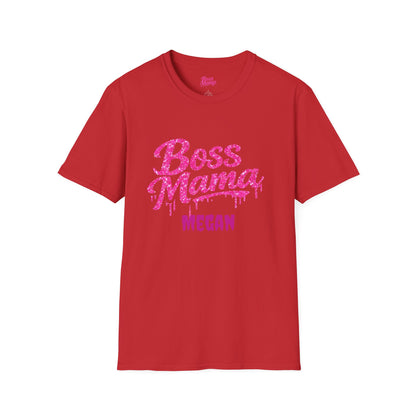 Boss Mama graphic T-Shirt | Retro Pinup Mom design
