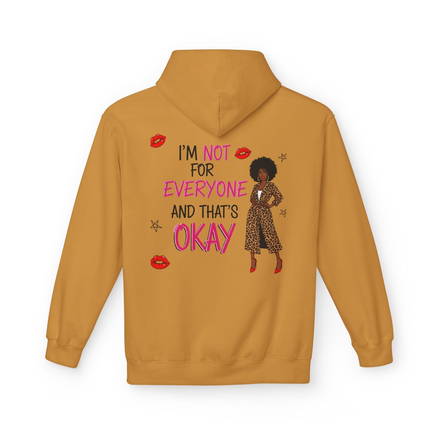 Empowering Quote Fleece Hoodie: Vintage Style, Unisex Graphic Sweatshirt, Casual Gift for Her, Inspirational Fashion, Everyday Comfort