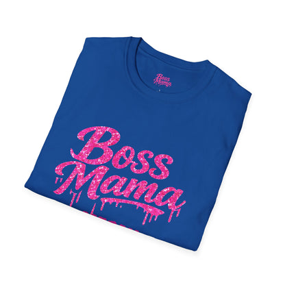 Boss Mama graphic T-Shirt | Retro Pinup Mom design