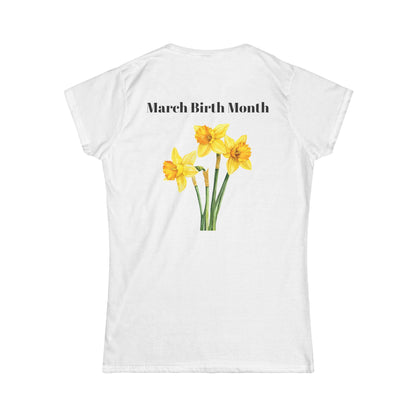 Women's Graphic Birth Month Tee