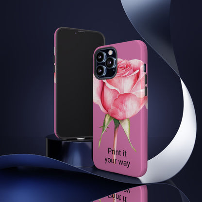 Custom cell phone case, Personalized Gift for Her, Inspirational, Elegant