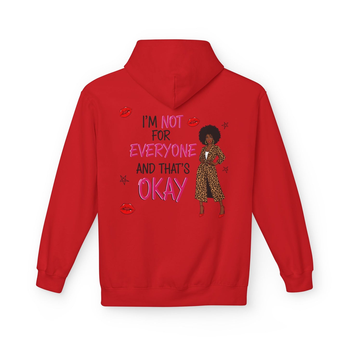 Empowering Quote Fleece Hoodie: Vintage Style, Unisex Graphic Sweatshirt, Casual Gift for Her, Inspirational Fashion, Everyday Comfort